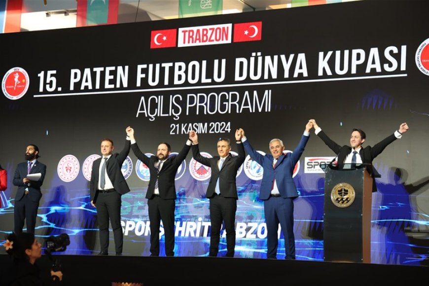 Paten Futbolu Dünya Kupası Trabzon’da Coşkuyla Başladı