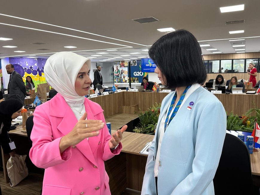 Bakan Mahinur Özdemir Göktaş, G20 Kadının Güçlendirilmesi Çalışma Grubu Bakanlar Toplantısı'na Katıldı