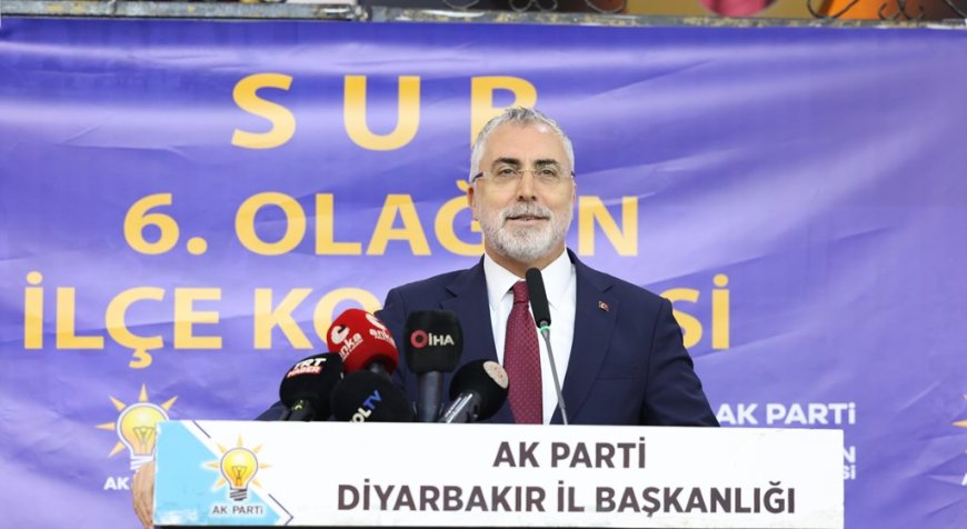 Bakan Işıkhan, Diyarbakır’da AK Parti Kongresine Katıldı ve Ziyaretlerde Bulundu