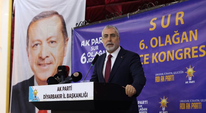 Bakan Işıkhan, Diyarbakır’da AK Parti Kongresine Katıldı ve Ziyaretlerde Bulundu