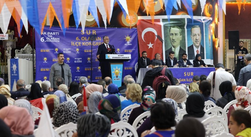 Bakan Işıkhan, Diyarbakır’da AK Parti Kongresine Katıldı ve Ziyaretlerde Bulundu