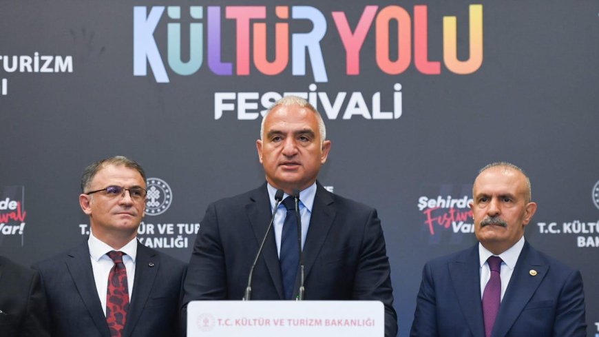 Kültür ve Turizm Bakanı Mehmet Ersoy, Van Kültür Yolu Festivali'nin Açılışını Gerçekleştirdi