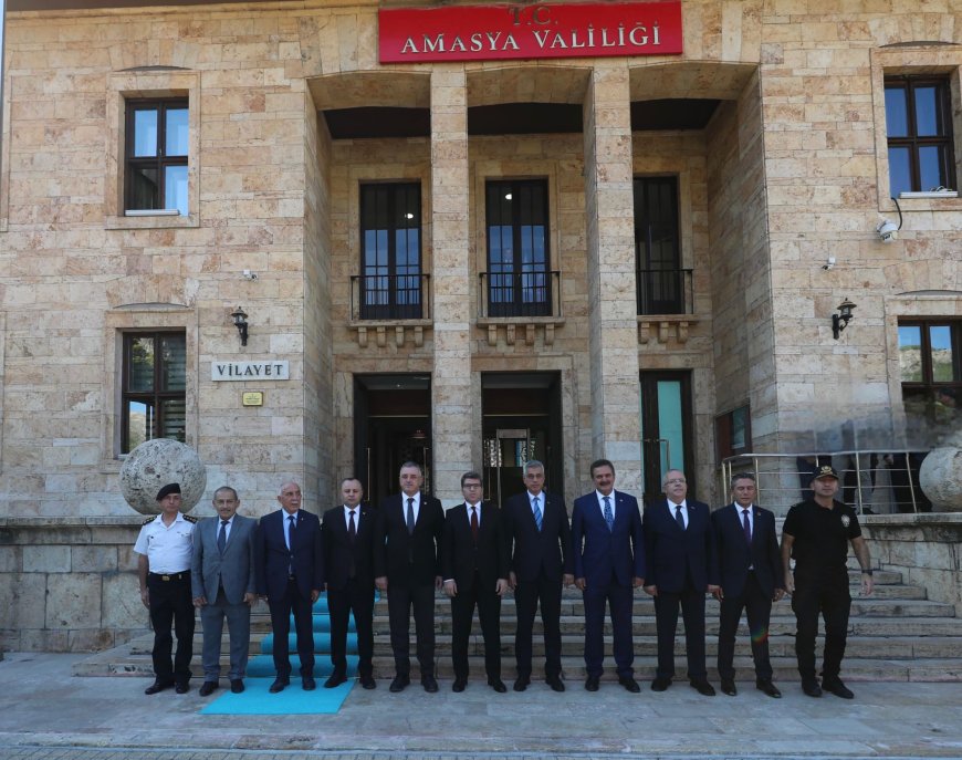 Sağlık Bakanı Prof. Dr. Kemal Memişoğlu'nun Amasya Ziyareti