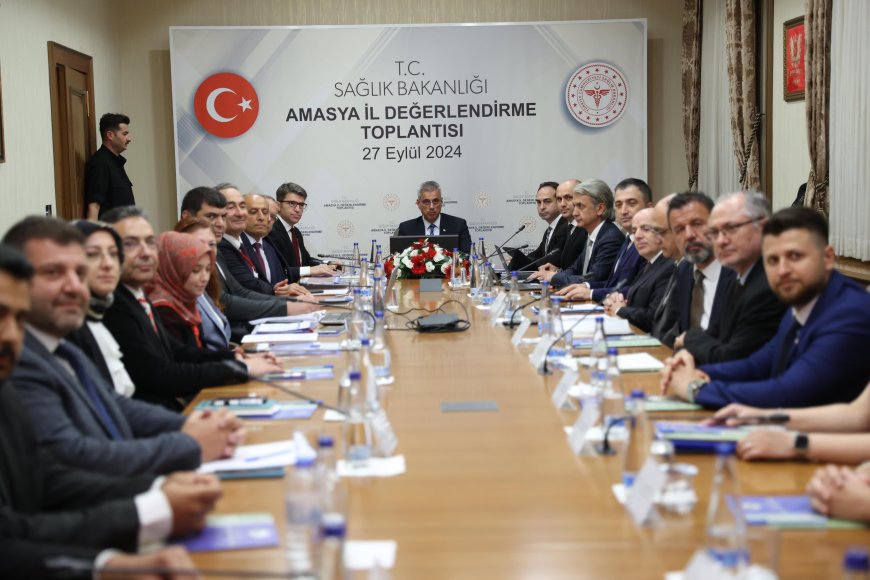 Sağlık Bakanı Prof. Dr. Kemal Memişoğlu'nun Amasya Ziyareti