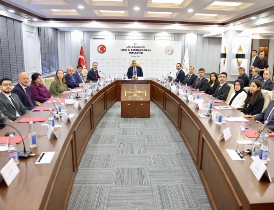 Sağlık Bakanı Prof. Dr. Kemal Memişoğlu Iğdır’da Sağlık Yatırımları İçin İyileştirme Müjdeleri Verdi