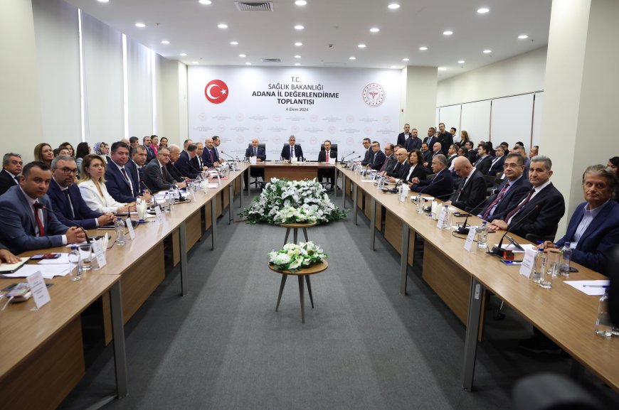 Sağlık Bakanı Prof. Dr. Kemal Memişoğlu’ndan Adana’da Sağlık Hizmetleri ve Teknolojiye Yatırım Vurgusu