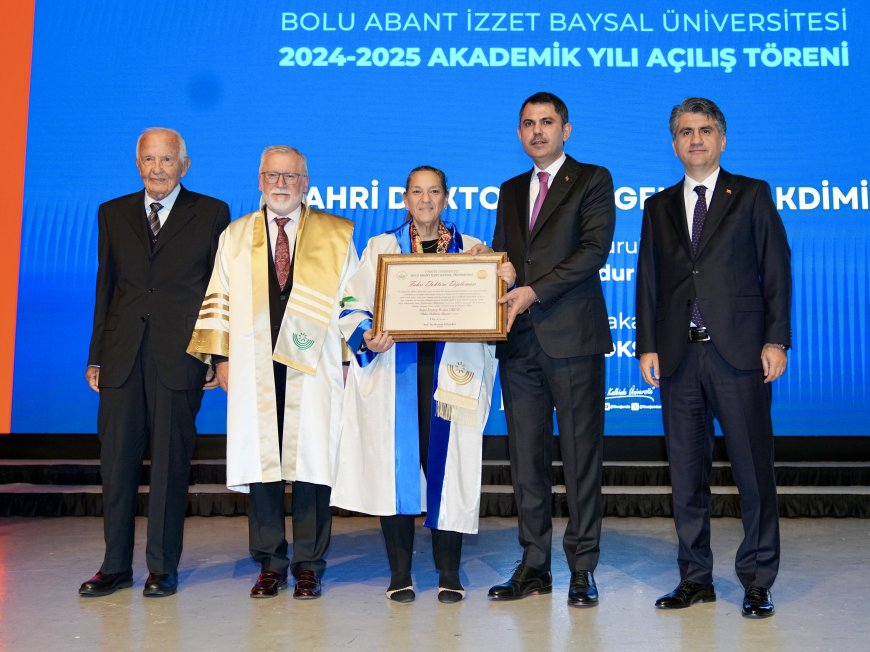 Bakan Kurum, Bolu İzzet Baysal Üniversitesi'nin Akademik Yıl Açılışında Gençlere Seslendi