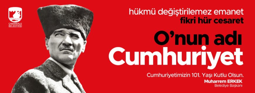 Çanakkale’de 29 Ekim Cumhuriyet Bayramı Coşkusu Etkinliklerle Kutlanacak