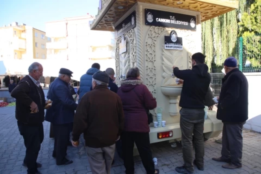 Çankırı Belediyesi’nden Sıcak Çorba İkramı Vatandaşın İçini Isıttı