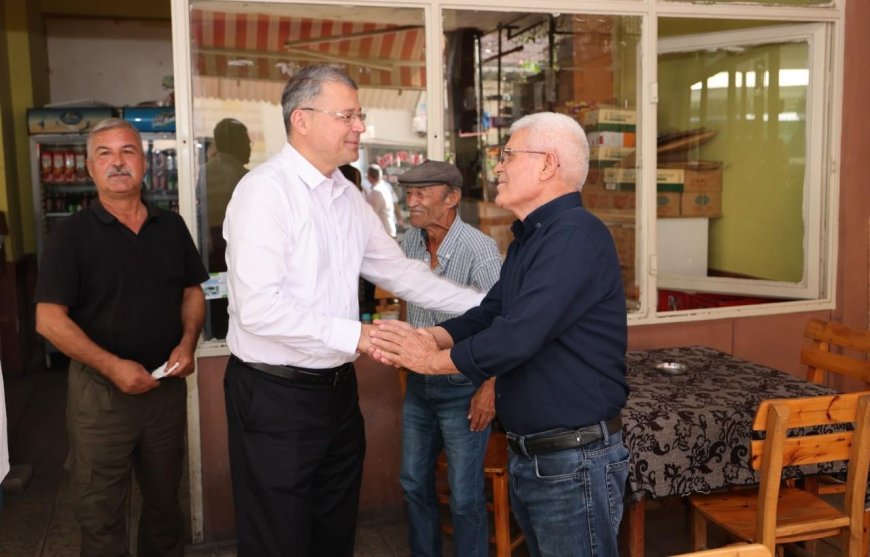 Başkan Turgut’tan Gazi ve Göksu Mahallelerinde Esnaf Ziyareti