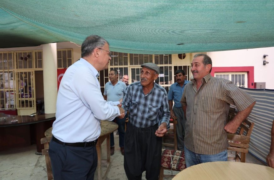 Başkan Turgut Çamlıca Mahallesi’nde Vatandaşların Taleplerini Dinledi