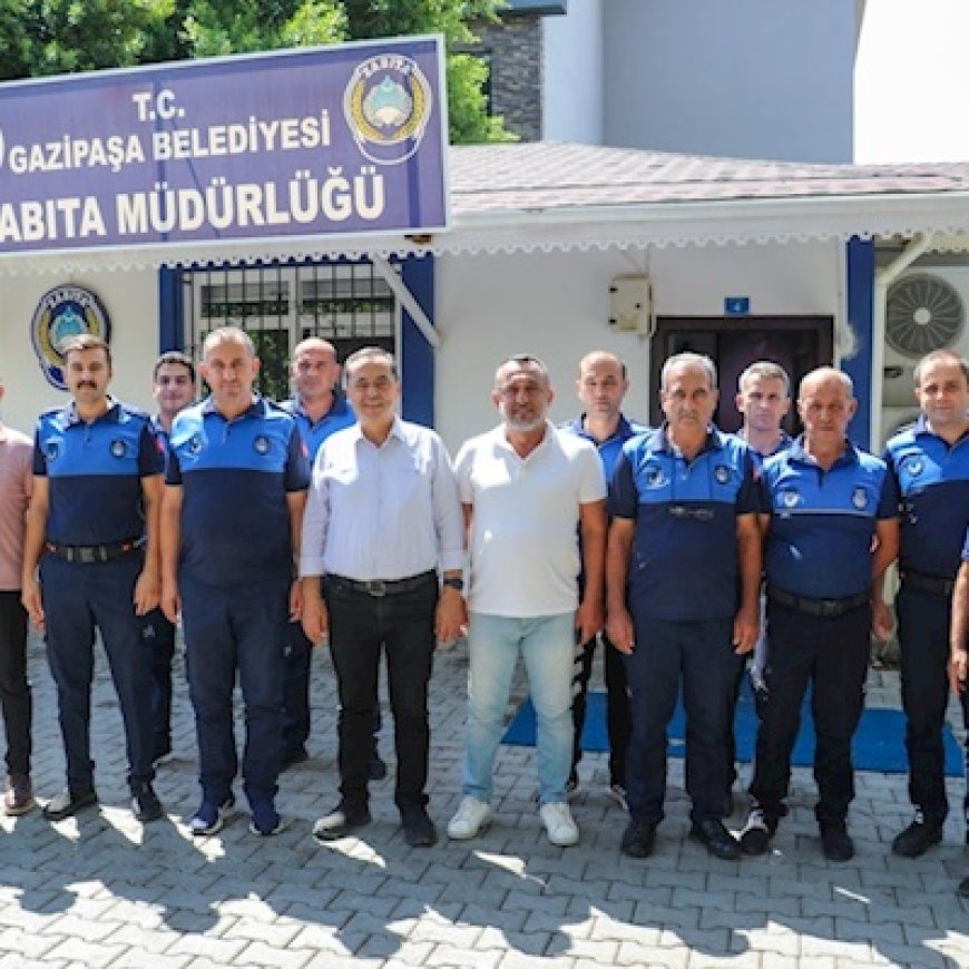 Başkan Yılmaz, Zabıta Haftası'nı Ziyaretle Kutladı