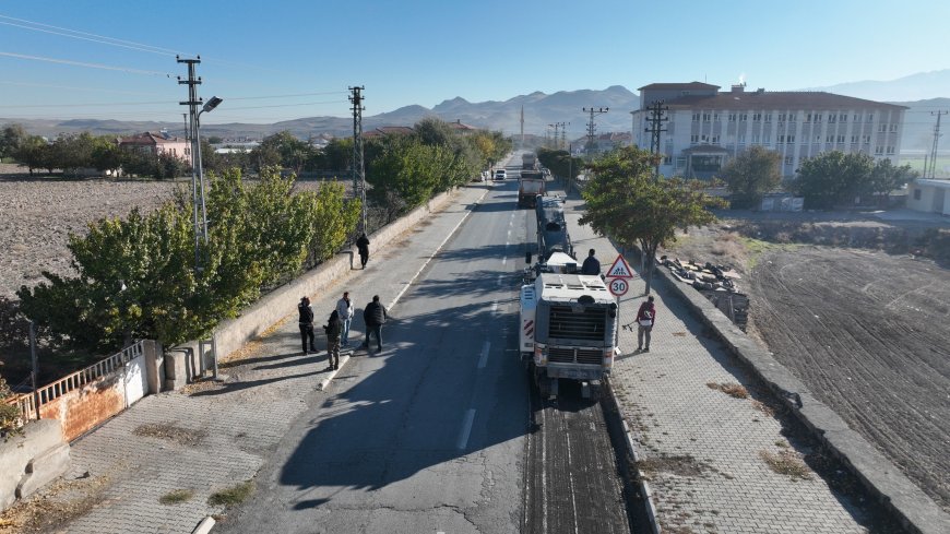 İncesu’da Konforlu Ulaşım İçin Asfalt Çalışmaları Başladı