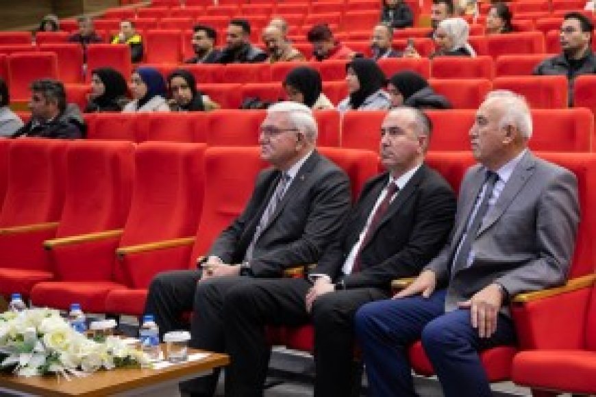 Erzincan Binali Yıldırım Üniversitesi’nde Su Verimliliği Eğitimi Düzenlendi