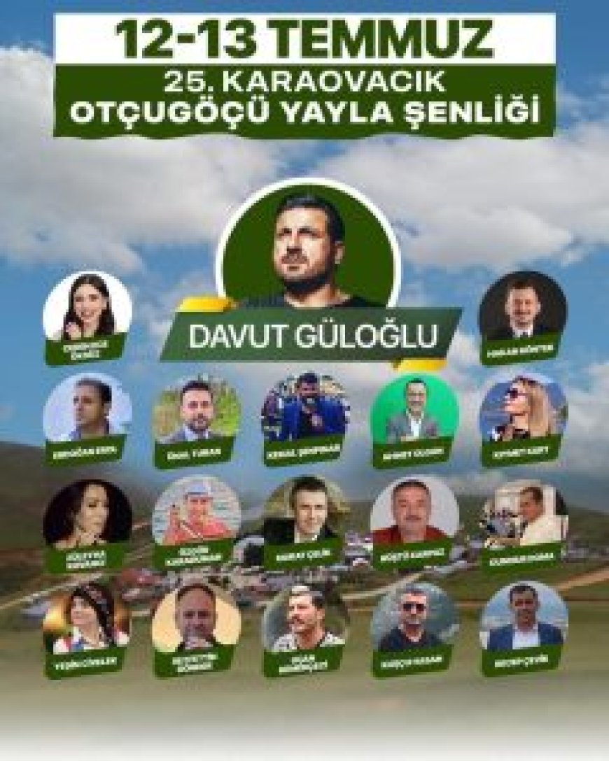 Espiye Belediyesi 25. Karaovacık Otçugöçü Yayla Şenliği’ne Tüm Halkımız Davetlidir