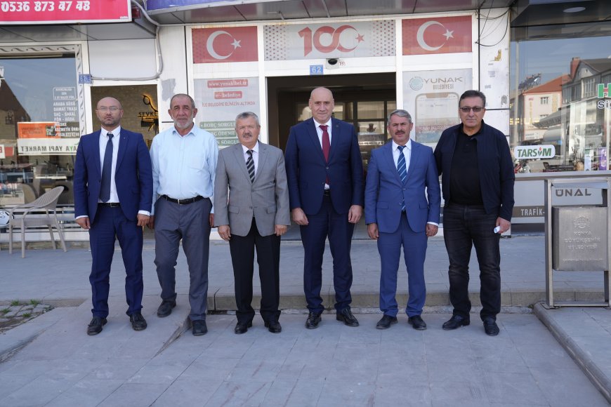 Konya Gençlik ve Spor İl Müdürümüzden Belediyemize Ziyaret