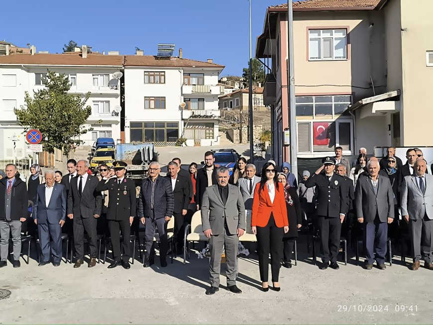 29 Ekim Cumhuriyet Bayramı'nın 101. Yılı İlçemizde Coşkuyla Kutlandı