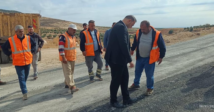 Başkan Bilecen, Cezaevi Yolunda Yapılan Çalışmaları İnceledi