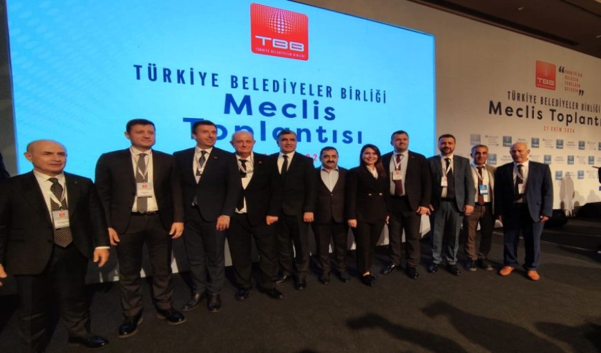 Türkiye Belediyeler Birliği Ekim Ayı Olağan Meclis Toplantısı Gerçekleştirildi