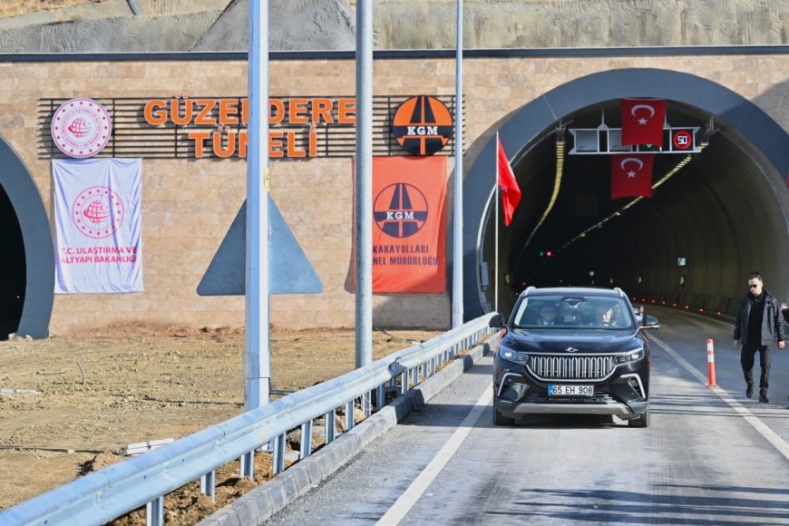 32 Virajlar Güzeldere Tüneli ile Tarihe Karıştı