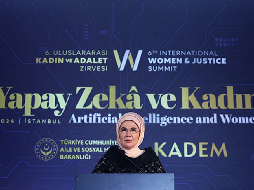 Emine Erdoğan, 6. Uluslararası Kadın ve Adalet Zirvesi’nin Resepsiyonuna Katıldı