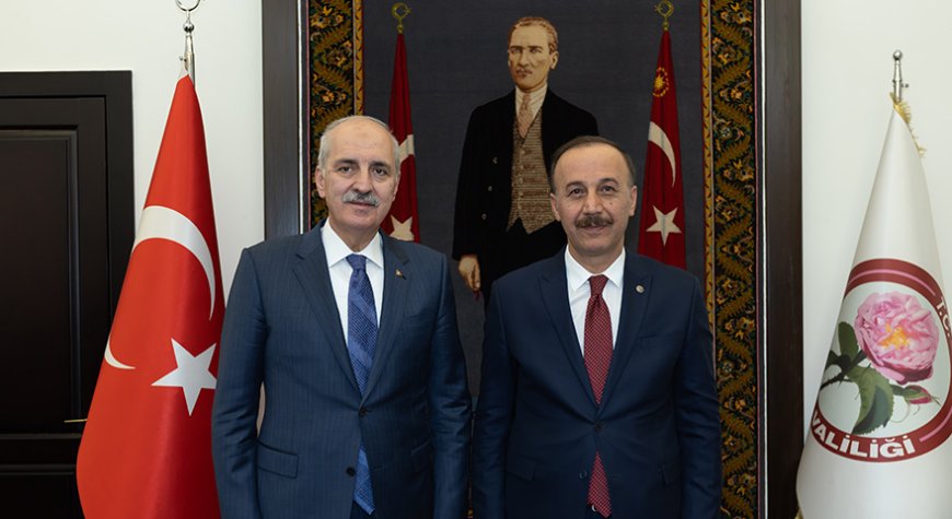 TBMM Başkanı Numan Kurtulmuş, Isparta'da