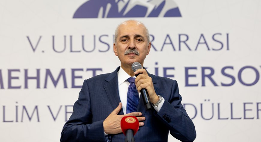 TBMM Başkanı Numan Kurtulmuş, "İsrail'in BM Üyeliği Askıya Alınmalıdır"