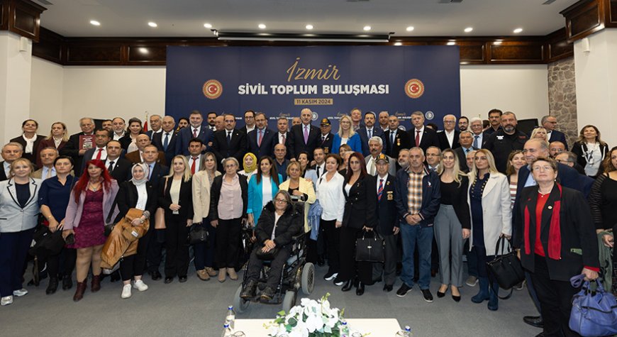 TBMM Başkanı Numan Kurtulmuş, İzmir’de STK Temsilcileriyle Bir Araya Geldi