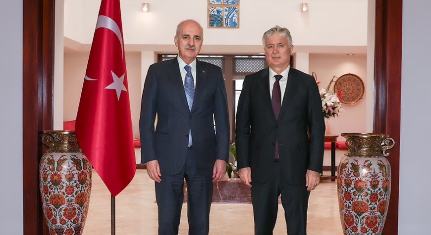 TBMM Başkanı Kurtulmuş, Türkiye'nin Brezilya Büyükelçiliğini Ziyaret Etti