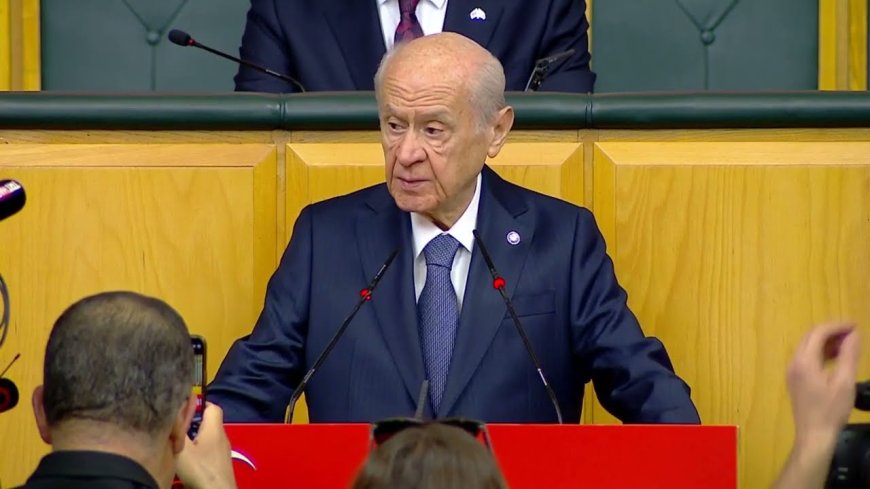 Devlet Bahçeli'den TBMM Grup Toplantısında Gündem Değerlendirmesi