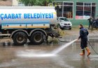 Akçaabat Belediyesi Temizlik Çalışmalarıyla İlçeyi Güzelleştiriyor