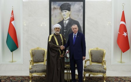 Cumhurbaşkanı Erdoğan, Umman Sultanı Heysem Bin Tarık’ı Karşıladı