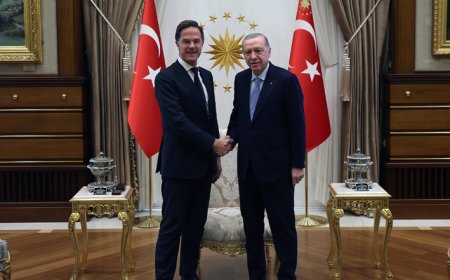 Cumhurbaşkanı Erdoğan, NATO Genel Sekreteri Mark Rutte’yi Kabul Etti