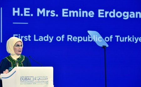 Emine Erdoğan, Dubai Küresel Kadınlar Forumu’nun Açılışına Katıldı