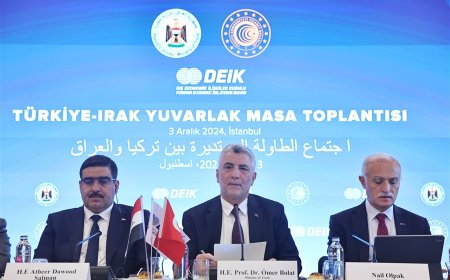 Ticaret Bakanı Bolat, Türkiye-Irak Yuvarlak Masa Toplantısı'na Katıldı