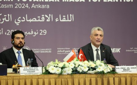 Ticaret Bakanı Bolat, Türkiye-Umman Ekonomi Yuvarlak Masa Toplantısı'na Katıldı