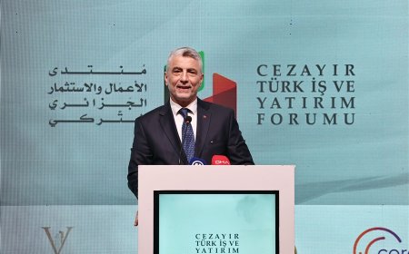Bakan Bolat, Türkiye-Cezayir İş ve Yatırım Forumu'nda Konuştu