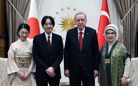 Emine Erdoğan, Japonya Veliaht Prensesi Akishino ile Bir Araya Geldi