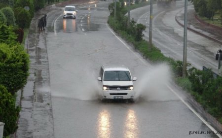 Zonguldak'ta Aniden Bastıran Dolu Hayatı Olumsuz Etkiledi