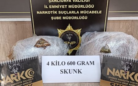 Şanlıurfa'da Uyuşturucu Operasyonu: 5 Tutuklama