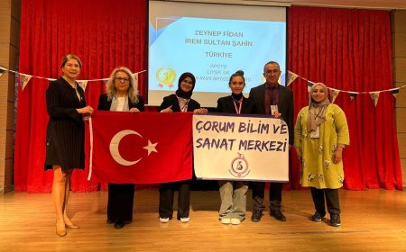 Çorumlu Öğrencilerden Uluslararası Başarı