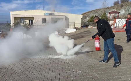 Yozgat’ta Deprem ve Yangın Tatbikatları Devam Ediyor