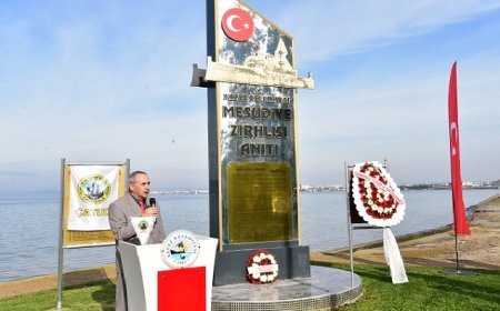 Çanakkale'de Mesudiye Zırhlısı Şehitleri Anıldı