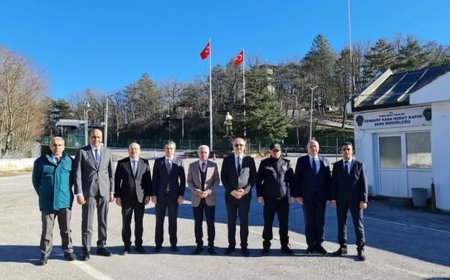 Vali Turan Dereköy Sınır Kapısı'nı İnceledi