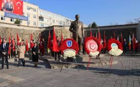 Atatürk'ün Kayseri Ziyaretinin 105. Yıl Dönümü Anıldı