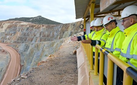 Vali Aktaş, Kışladağ Altın Madeninde İncelemelerde Bulundu