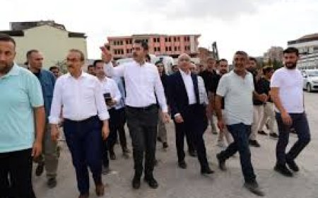 Bakan Kurum Malatya'da Çalışmaları İnceledi