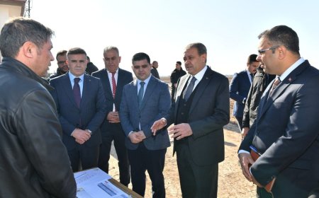 Vali Şıldak, Suruç'ta Deprem Konutlarını İnceledi