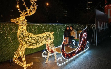 Ataşehir Festival Park'ta Yeni Yıl Coşkusu Başladı