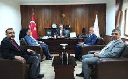 Nevşehir Defterdarı Sarı'dan Borsa Başkanı Salaş'a Nezaket Ziyareti